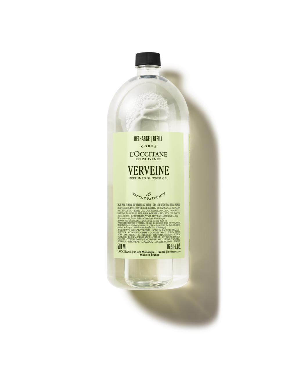 Eco-Refil Sabonete Líquido Corporal Perfumado Verveine 500mL